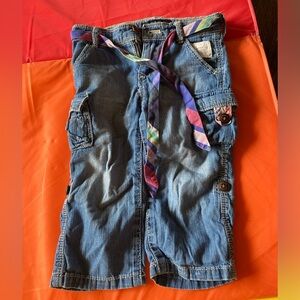 Tommy Hilfiger. Toddler girls cargo pant jeans. 12 months.
